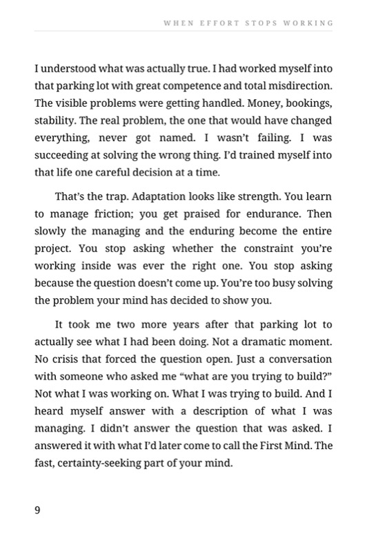 The Second Mind Shift — interior page, Chapter One, continued