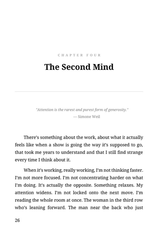 The Second Mind Shift — interior page, Chapter Four — The Second Mind